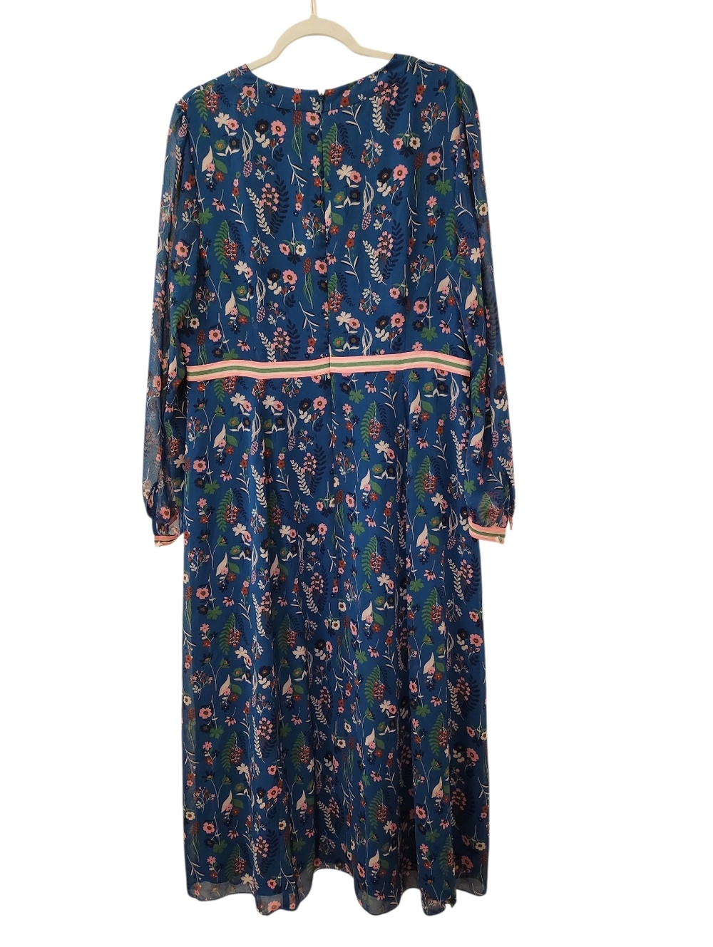 Boden Ellen Floral Maxi Dress  Baltic Botany floral print Size 16 - Picture 7 of 16